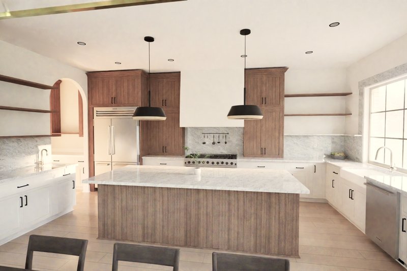 Dream House Plan - Interior - Kitchen for Modern House Plan #1116-54 - 4 bed, 4.5 bath