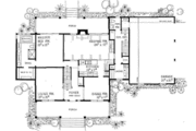 Farmhouse Style House Plan - 3 Beds 2.5 Baths 2221 Sq/Ft Plan #72-467 