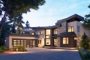 Contemporary Style House Plan - 4 Beds 5.5 Baths 4098 Sq/Ft Plan #1066-110 
