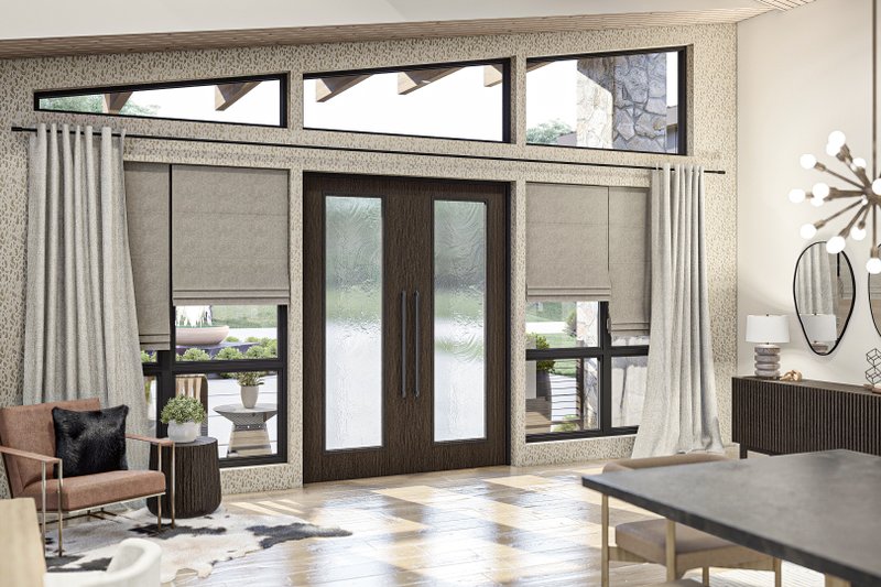 Home Plan - Interior - Entry for Modern House Plan #455-529 - 2 bed, 2.5 bath