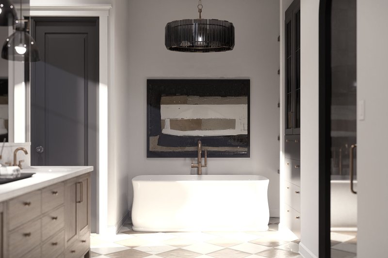 Dream House Plan - Interior - Master Bathroom for Cottage House Plan #455-714 - 5 bed, 5 bath