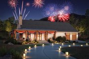 Barndominium Style House Plan - 4 Beds 3.5 Baths 2400 Sq/Ft Plan #430-363 