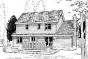 Traditional Style House Plan - 4 Beds 2.5 Baths 2483 Sq/Ft Plan #312-296 
