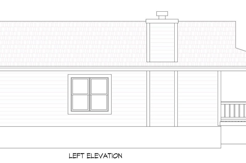 Dream House Plan - Exterior - Other Elevation for Traditional House Plan #932-496 - 2 bed, 2 bath