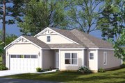 Cottage Style House Plan - 3 Beds 2 Baths 1280 Sq/Ft Plan #513-2312 