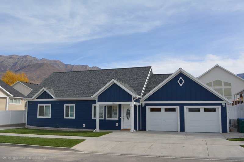 Home Plan - Craftsman Exterior - Front Elevation Plan #1060-461