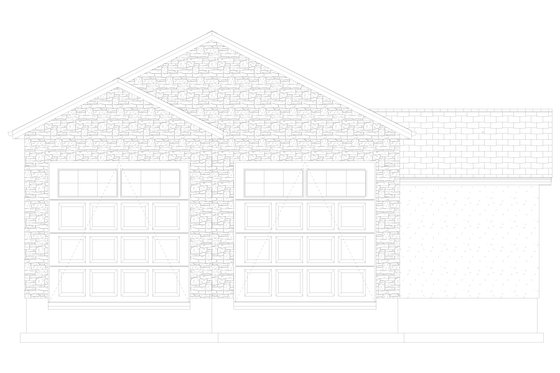 Exterior - Front Elevation 5 for Traditional House Plan #1060-112, 1 bath