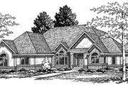 Traditional Style House Plan - 3 Beds 2.5 Baths 2439 Sq/Ft Plan #70-390 