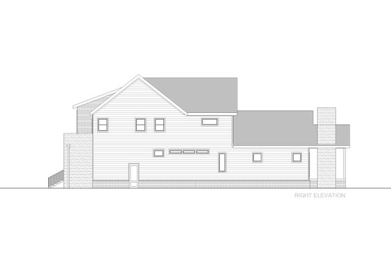 Exterior - Other Elevation 1 for Contemporary House Plan #1085-6 - 5 bed, 4.5 bath