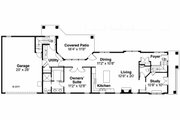 Mediterranean Style House Plan - 3 Beds 3.5 Baths 2559 Sq/Ft Plan #124-903 