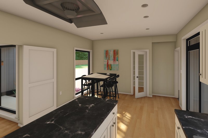 Home Plan - Interior - Kitchen 2 for Modern House Plan #126-189 - 3 bed, 2 bath