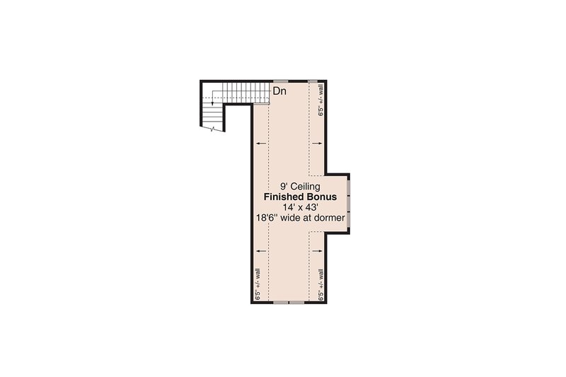 Dream House Plan - Floor Plan - Upper Floor for Craftsman House Plan #124-1459 - 4 bed, 3.5 bath