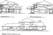 Traditional Style House Plan - 5 Beds 3.5 Baths 3456 Sq/Ft Plan #60-145 