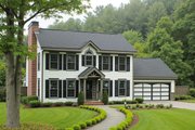 Colonial Style House Plan - 4 Beds 3 Baths 2151 Sq/Ft Plan #3-173 