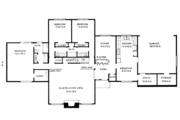 Modern Style House Plan - 3 Beds 2 Baths 2473 Sq/Ft Plan #10-252 