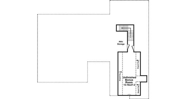 Home Plan - Country Floor Plan - Other Floor Plan #21-375