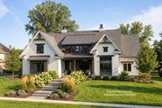 Farmhouse Style House Plan - 4 Beds 3.5 Baths 3285 Sq/Ft Plan #51-1222 Exterior 