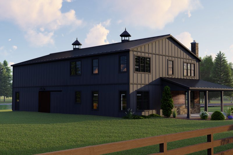 Home Plan - Exterior - Other Elevation for Barndominium House Plan #1064-149 - 3 bed, 2.5 bath