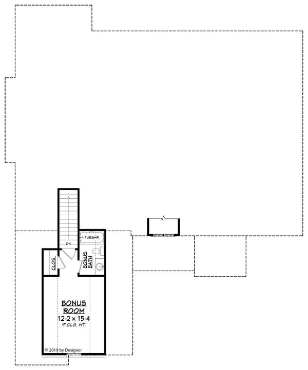 Home Plan - Farmhouse Floor Plan - Upper Floor Plan #430-189