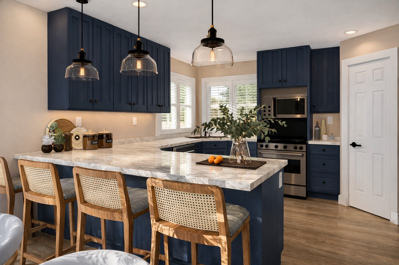 House Blueprint - Interior - Kitchen for Craftsman House Plan #1060-467 - 3 bed, 2.5 bath