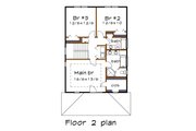 Country Style House Plan - 3 Beds 2.5 Baths 1811 Sq/Ft Plan #79-354 