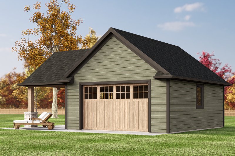 House Design - Exterior - Other Elevation for Country House Plan #1064-365, 0 bath