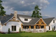Craftsman Style House Plan - 4 Beds 3.5 Baths 3925 Sq/Ft Plan #17-3407 