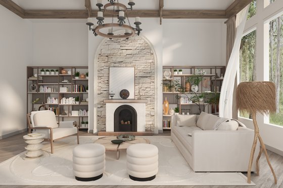 Interior - Other for Traditional House Plan #54-525 - 4 bed, 4.5 bath