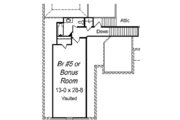 European Style House Plan - 5 Beds 3.5 Baths 3309 Sq/Ft Plan #329-294 