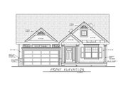 Traditional Style House Plan - 2 Beds 2 Baths 1511 Sq/Ft Plan #20-2602 Exterior 
