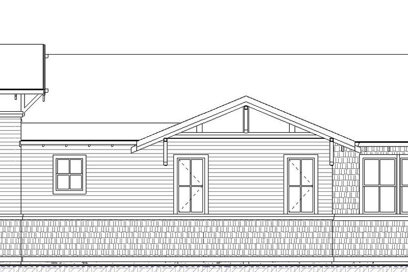 Home Plan - Exterior - Other Elevation 2 for Craftsman House Plan #895-164 - 3 bed, 2 bath
