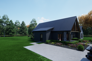 Craftsman Style House Plan - 3 Beds 2 Baths 1654 Sq/Ft Plan #1116-28 Exterior 