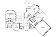 Traditional Style House Plan - 4 Beds 3 Baths 3139 Sq/Ft Plan #437-53 