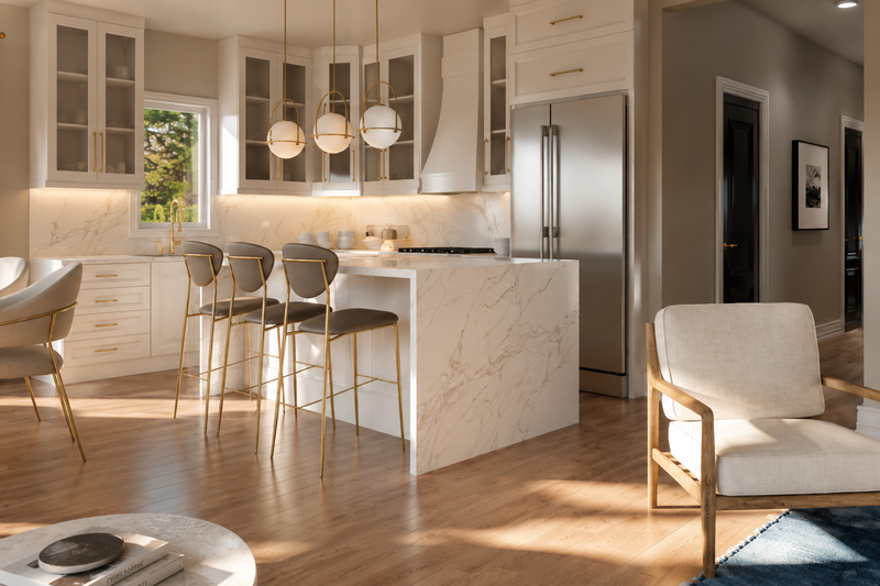 Home Plan - Interior - Kitchen 1 for Contemporary House Plan #1064-467 - 5 bed, 3.5 bath