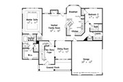 Country Style House Plan - 4 Beds 3 Baths 2163 Sq/Ft Plan #927-8 