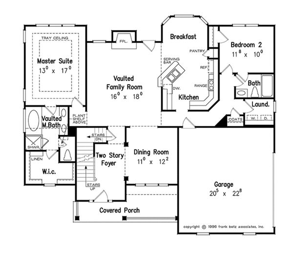Home Plan - Country Floor Plan - Main Floor Plan #927-8