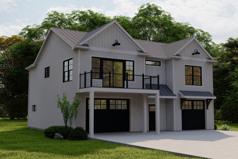 Architectural House Design - Exterior - Other Elevation 1 for Farmhouse House Plan #1064-171 - 3 bed, 2 bath
