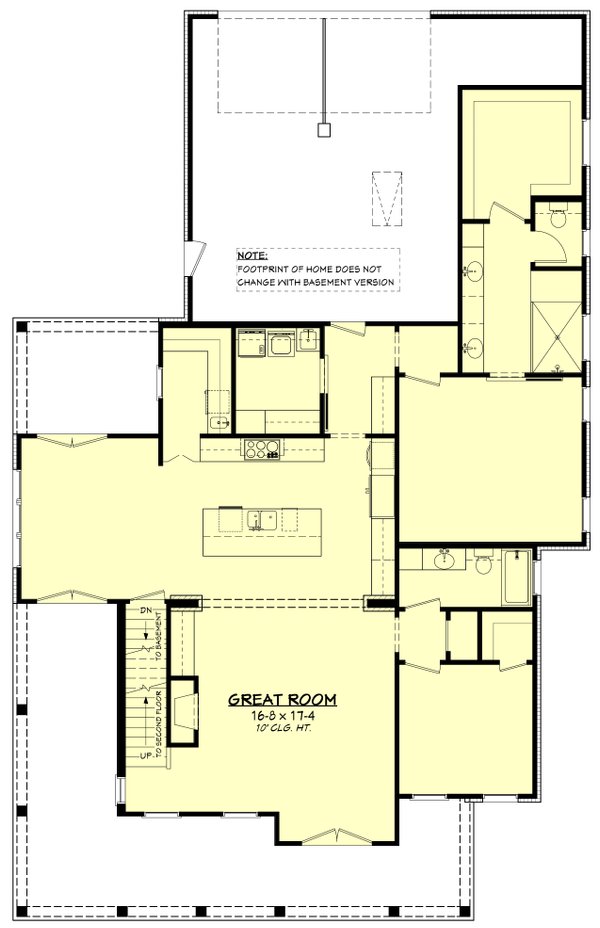 Dream House Plan - Farmhouse Floor Plan - Other Floor Plan #430-280