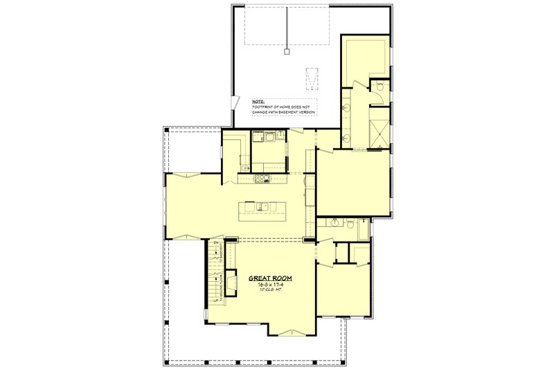 House Blueprint - Floor Plan - Other Floor for Farmhouse House Plan #430-280 - 4 bed, 3 bath