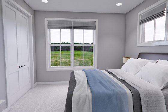 Interior - Bedroom for Farmhouse House Plan #51-1277 - 4 bed, 4.5 bath