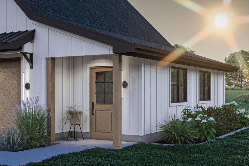 Home Plan - Exterior - Other Elevation 1 for Modern House Plan #455-463, 0 bath