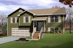 Traditional Exterior - Front Elevation Plan #22-532