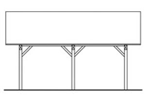 Exterior - Other Elevation for Traditional House Plan #124-663, 0 bath
