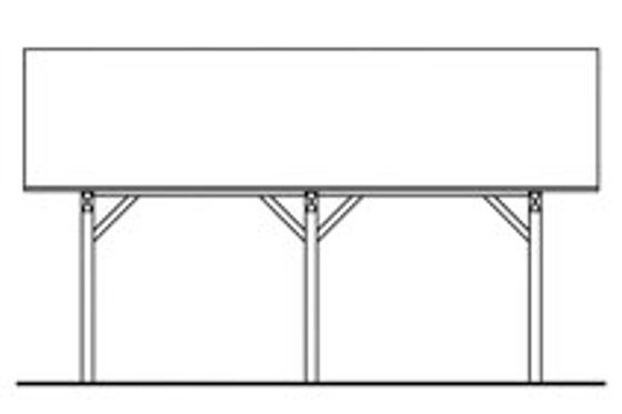 Exterior - Other Elevation for Traditional House Plan #124-663, 0 bath