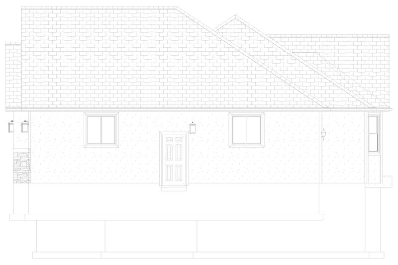 House Plan Design - Exterior - Other Elevation for Farmhouse House Plan #1060-291 - 2 bed, 2.5 bath