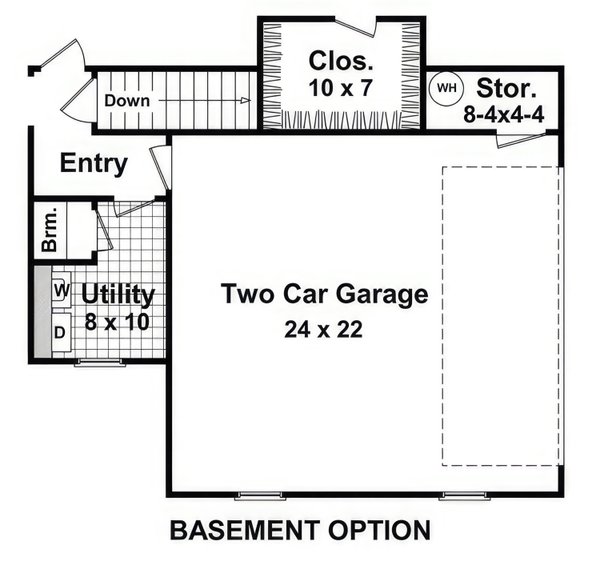 House Blueprint - Farmhouse Floor Plan - Other Floor Plan #21-538