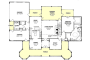 Country Style House Plan - 3 Beds 2.5 Baths 2758 Sq/Ft Plan #20-169 