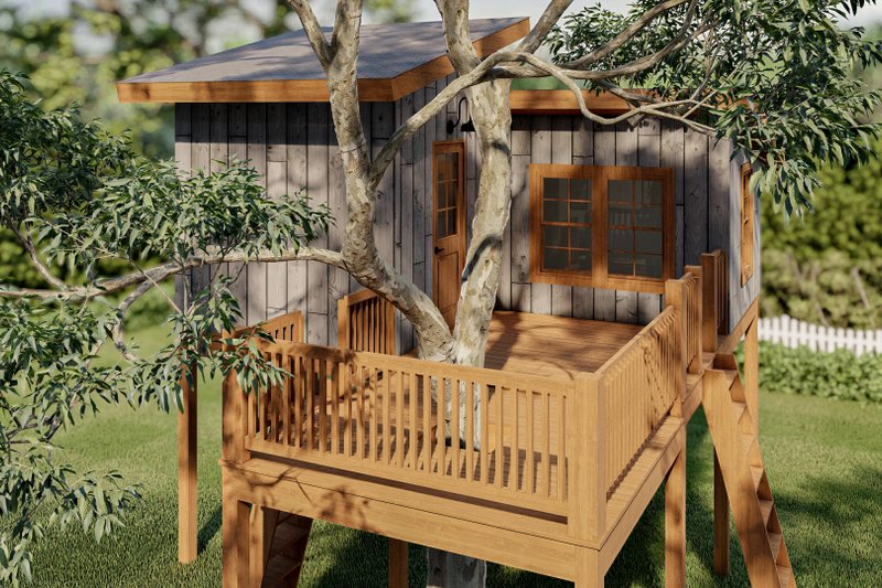 House Blueprint - Exterior - Other Elevation for Traditional House Plan #455-412, 0 bath