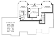 European Style House Plan - 3 Beds 2.5 Baths 2519 Sq/Ft Plan #69-185 