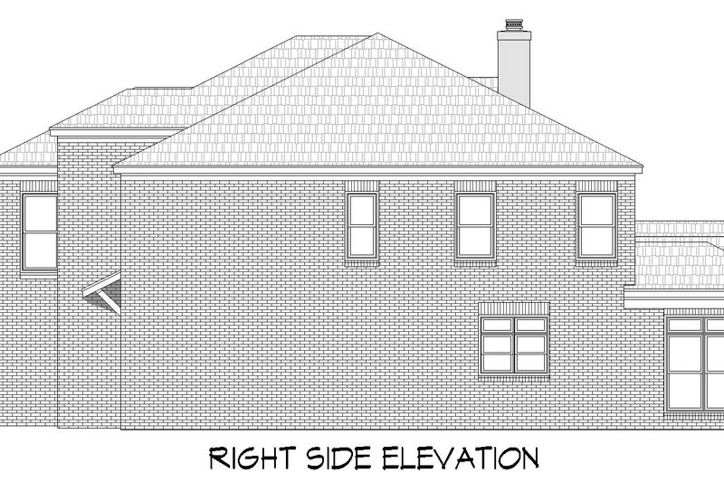 Dream House Plan - Exterior - Other Elevation 2 for Contemporary House Plan #932-924 - 5 bed, 4.5 bath